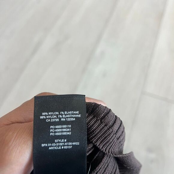 Babaton Sculpt Knit Tie-Back Longsleeve size s - Picture 6 of 7